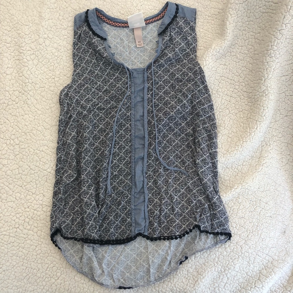 Knox Rose | Patterned Top